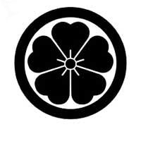 family crest maru ni sakura (cherry blossom in a circle)