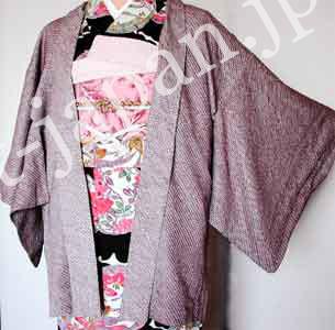 Haori with kanoko pattern