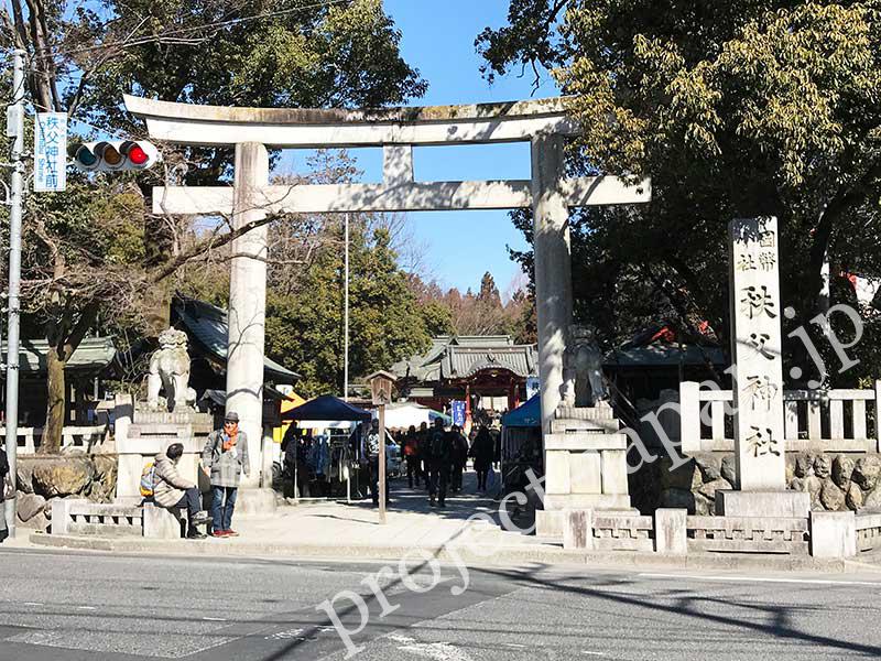 Torii (the gate) for the shrine.